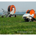 Système d&#39;irrigation automatique d&#39;enroulement de tuyau de boom de roue d&#39;eau enlevant pour l&#39;agriculture